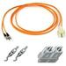 Belkin Fiber Optic Duplex Patch Cable - SC Male - ST Male - 9.84ft - Orange