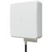 Panorama Antennas WMM8G-7-38 MiMo Directional Antenna - 698 MHz to 960 MHz, 1710 MHz to 3800 MHz - 9 dBi - Cellular Network - White - Wall/Mast/Screw - Directional - SMA Connector