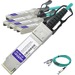 AddOn Fiber Optic Network Cable - 9.84 ft Fiber Optic Network Cable for Network Device - First End: 1 x QSFP28 Network - Second End: 4 x SFP28 Network - 100 Gbit/s - 1 - TAA Compliant