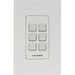Kramer 6-button PoE and I/O Control Keypad - Wired