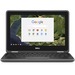Dell-IMSourcing Chromebook 3189 11.6" Touchscreen Convertible 2 in 1 Chromebook - 1366 x 768 - Intel Celeron N3060 Dual-core (2 Core) 1.60 GHz - 4 GB Total RAM - 16 GB Flash Memory - Black - Chrome OS - Intel HD Graphics 400 - In-plane Switching (IPS) Tec