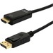 4XEM 4K Displayport to HDMI Cable 3ft - 3 ft DisplayPort/HDMI A/V Cable for Projector, TV, Monitor, Notebook, Audio/Video Device, HDTV, DVD Player, Blu-ray Player - First End: 1 x 19-pin HDMI 2.0 Digital Audio/Video - Male - Second End: 1 x 20-pin Display