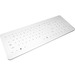 Man & Machine Very Cool Fitted Drape - For Man & Machine Keyboard - White - Silicone