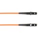 Black Box Fiber Optic Patch Network Cable - 26.30 ft Fiber Optic Network Cable for Network Device - First End: 1 x MT-RJ Network - Male - Second End: 1 x MT-RJ Network - Male - 10 Gbit/s - Patch Cable - LSZH - 62.5/125 µm - Orange - TAA Compliant
