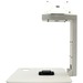 Star Micronics mUnite POS Tablet Stands - 14" Height x 12.9" Width x 11.3" Depth - Countertop - Stainless Steel - White