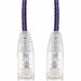 AddOn 30ft Purple CAT 6 Slim PVC Ethernet Cable Snagless Clear-Claw RJ-45 M/M - 30 ft Category 6 Network Cable for Patch Panel, Hub, Switch, Media Converter, Router, Network Device - First End: 1 x RJ-45 Network - Male - Second End: 1 x RJ-45 Network - Ma
