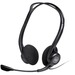 Logitech 960 USB Headset - Stereo - USB Type A - Wired - 100 Hz - 10 kHz - Over-the-head - Binaural - Supra-aural - 7.87 ft Cable - Noise Cancelling, Bi-directional Microphone - Black