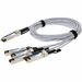 AddOn QSFP+/SFP+ Network Cable - 6.56 ft Twinaxial Network Cable for Network Device - First End: 1 x QSFP+ Network - Second End: 4 x SFP+ Network - 40 Gbit/s - 1 - TAA Compliant