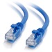 C2G 50ft Cat6a Unshielded Ethernet - Cat 6a Network Patch Cable - Blue - 50 ft Category 6a Network Cable for Network Adapter, Hub, Switch, Router, Modem, Patch Panel, Network Device - First End: 1 x RJ-45 Network - Male - Second End: 1 x RJ-45 Network - M