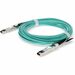 AddOn Fiber Optic Network Cable - 98.43 ft Fiber Optic Network Cable for Network Device - First End: 1 x SFP28 Network - Second End: 1 x SFP28 Network - 25 Gbit/s - 1 - TAA Compliant