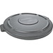 Rubbermaid Commercial Brute 44-Gallon Container Lid - Plastic - 1 Each - Gray