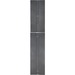 Panduit Bottom Panel - Steel - Black - 45U Rack Height - 1 - 83.9" Height x 1.6" Width x 23.6" Depth