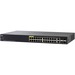 Cisco SG350-28SFP 28-Port Gigabit Managed SFP Switch - 2 Ports - Manageable - 3 Layer Supported - Modular - 4 SFP Slots - Twisted Pair, Optical Fiber - Rack-mountable - Lifetime Limited Warranty