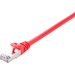 V7 Red Cat6 Shielded (STP) Cable RJ45 Male to RJ45 Male 3m 10ft - 9.84 ft Category 6 Network Cable for Modem, Router, Hub, Patch Panel, Wallplate, PC, Network Card, Network Device - First End: 1 x RJ-45 Network - Male - Second End: 1 x RJ-45 Network - Mal