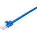 V7 Blue Cat6 Unshielded (UTP) Cable RJ45 Male to RJ45 Male 1m 3.3ft - 3.28 ft Category 6 Network Cable for Modem, Router, Hub, Patch Panel, Wallplate, PC, Network Card, Network Device - First End: 1 x RJ-45 Network - Male - Second End: 1 x RJ-45 Network -