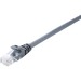 V7 Grey Cat6 Unshielded (UTP) Cable RJ45 Male to RJ45 Male 1m 3.3ft - 3.28 ft Category 6 Network Cable for Modem, Router, Hub, Patch Panel, Wallplate, PC, Network Card, Network Device - First End: 1 x RJ-45 Network - Male - Second End: 1 x RJ-45 Network -