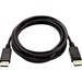 V7 Black Video Cable DisplayPort Male to DisplayPort Male 3m 10ft - 9.84 ft DisplayPort A/V Cable for Audio/Video Device, PC, Monitor, Projector - First End: 1 x DisplayPort Digital Audio/Video - Male - Second End: 1 x DisplayPort Digital Audio/Video - Ma
