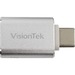 VisionTek USB-C to USB-A (M/F) Adapter - USB-C to USB adapter plug male to female supports USB 3.0 / USB 3.1 Host works with flash drives, keyboards, mice, external storage