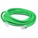 AddOn 1ft Green CAT 6 Shielded PVC Ethernet Cable Non-Booted RJ-45 M/M - 1 ft Category 6 Network Cable for Patch Panel, Hub, Switch, Media Converter, Router, Network Device - First End: 1 x RJ-45 Network - Male - Second End: 1 x RJ-45 Network - Male - Pat