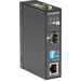 Black Box LMC280 Series Fast Ethernet Industrial Media Converter SFP - 1 x Network (RJ-45) - Fast Ethernet - 10/100Base-T, 100Base-FX - 1 x Expansion Slots - SFP - 1 x SFP Slots - DC - Rail-mountable, Wall Mountable - TAA Compliant