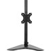 Fellowes Professional Series Freestanding Single Monitor Arm - Up to 32" Screen Support - 17.60 lb Load Capacity - 19.5" Height x 12" Width - Freestanding - Black