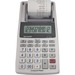 Sharp EL-1611V 12-digit Mini Printing Calculator - Dual Color Print - Black/Red - 2 lps - 4-Key Memory, Lightweight, Dual Power, Compact, Cordless - 12 Digits - LCD - Battery/Power Adapter Powered - 4 - AA - 1.7" x 3.9" x 7.5" - Off White - Rubber - Handh