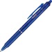 FriXion Ball Clicker 1.0mm Retract Gel Pen - Bold Pen Point - 1 mm Pen Point Size - Refillable - Retractable - Blue Gel-based Ink - 1 Dozen