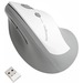 Kensington Pro Fit Ergo Vertical Wireless Mouse - Wireless - Radio Frequency - 2.40 GHz - Gray - USB - 1600 dpi - Scroll Wheel - 6 Button(s)
