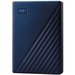 WD My Passport for Mac WDBA2F0050BBL 5 TB Portable Hard Drive - External - Midnight Blue - USB 3.2 - 256-bit Encryption Standard - 3 Year Warranty