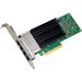 Intel® Ethernet Network Adapter X710-T4L - BLK - PCI Express 3.0 x 8 - 4 Port(s) - BLK