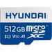 Hyundai 512GB microSDXC UHS-1 Memory Card with Adapter, 95MB/s (U3) 4K Video, Ultra HD, A1, V30 - Up to 90MB/s write speeds for fast shooting. 4K UHD and Full HD ready with UHS Speed Class 3 (U3) and Video Speed Class 30 (V30). Rated A1 for faster loading