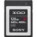 Sony Pro 120 GB XQD - 440 MB/s Read - 400 MB/s Write - 5 Year Warranty