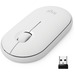 Logitech Pebble Wireless Mouse M350 - Optical - Wireless - Bluetooth/Radio Frequency - 2.40 GHz - Off White - USB - 1000 dpi - Scroll Wheel - 3 Button(s)