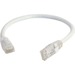 Quiktron Q Cat.6 Patch Network Cable - 50 ft Category 6 Network Cable for Network Device - First End: 1 x RJ-45 Network - Male - Second End: 1 x RJ-45 Network - Male - Patch Cable - CM - 24 AWG - White