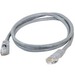 Quiktron Q-Series Patch Cords, CAT5E, Booted, Gray, 25 FT - 25 ft Category 5e Network Cable for Network Device - First End: 1 x RJ-45 Network - Male - Second End: 1 x RJ-45 Network - Male - Patch Cable - Gold Plated Connector - CM - 24 AWG - Gray
