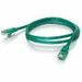 Quiktron Q-Series Patch Cords, CAT5E, Booted, Green, 10 FT - 10 ft Category 5e Network Cable for Network Device - First End: 1 x RJ-45 Network - Male - Second End: 1 x RJ-45 Network - Male - Patch Cable - Gold Plated Connector - 24 AWG - Green