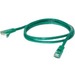 Quiktron Q-Series Patch Cords, Cat5e, Booted, Green, 25 ft - 25 ft Category 5e Network Cable for Network Device - First End: 1 x RJ-45 Network - Male - Second End: 1 x RJ-45 Network - Male - Patch Cable - Gold Plated Connector - CM - 24 AWG - Green