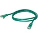 Quiktron Q Cat.5e Patch Network Cable - 14 ft Category 5e Network Cable for Network Device - First End: 1 x RJ-45 Network - Male - Second End: 1 x RJ-45 Network - Male - Patch Cable - Gold Plated Connector - CM - 24 AWG - Green