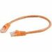 Quiktron Q-Series Patch Cords, CAT5E, Booted, Orange, 100 FT - 100 ft Category 5e Network Cable for Network Device - First End: 1 x RJ-45 Network - Male - Second End: 1 x RJ-45 Network - Male - Patch Cable - Gold Plated Connector - 24 AWG - Orange