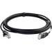 Quiktron Q-Series 28 AWG CAT6 Patch Cable, Black, 7 FT - 7 ft Category 6 Network Cable for Network Device - First End: 1 x RJ-45 Network - Male - Second End: 1 x RJ-45 Network - Male - Patch Cable - CM - 28 AWG - Black
