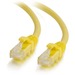 Quiktron Q Cat.6 Patch Network Cable - 7 ft Category 6 Network Cable for Network Device - First End: 1 x RJ-45 Network - Male - Second End: 1 x RJ-45 Network - Male - Patch Cable - Gold Plated Connector - CM - 24 AWG - Yellow