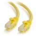 Quiktron Q-Series Patch Cords, CAT6, booted, Yellow, 6 FT - 6 ft Category 6 Network Cable for Network Device - First End: 1 x RJ-45 Network - Male - Second End: 1 x RJ-45 Network - Male - Patch Cable - Gold Plated Connector - 24 AWG - Yellow