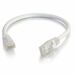 Quiktron Q-Series Patch Cords, CAT6, booted, White, 14 FT - 14 ft Category 6 Network Cable for Network Device - First End: 1 x RJ-45 Network - Male - Second End: 1 x RJ-45 Network - Male - Patch Cable - Gold Plated Connector - 24 AWG - White