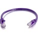 Quiktron Q Cat.6 Patch Network Cable - 10 ft Category 6 Network Cable for Network Device - First End: 1 x RJ-45 Network - Male - Second End: 1 x RJ-45 Network - Male - Patch Cable - Purple