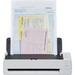 Fujitsu fi-800R Ultra-Compact, Color Duplex Document Scanner with Dual Auto Document Feeders (ADF) - 24-bit Color - 8-bit Grayscale - 40 ppm (Mono) - 40 ppm (Color) - Duplex Scanning - USB