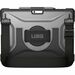 Urban Armor Gear Plasma Carrying Case Microsoft Surface Pro X Tablet - Ice, Black - Impact Resistance, Scratch Resistant, Shock Resistant, Drop Resistant - Hand Strap, Shoulder Strap - 1