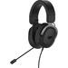 TUF Gaming H3 Gaming Headset - Stereo - Mini-phone (3.5mm) - Wired - 32 Ohm - 20 Hz - 20 kHz - Over-the-head - Binaural - Circumaural - 4.27 ft Cable - Uni-directional Microphone - Gun Metal