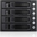 iStarUSA BPU-340MS Drive Enclosure for 5.25" - Mini-SAS Host Interface - Black - Hot Swappable Bays - 4 x HDD Supported - 4 x SSD Supported - 4 x Total Bay - 4 x 2.5"/3.5" Bay - Aluminum