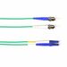 Black Box Fiber Optic Patch Network Cable - 6.50 ft Fiber Optic Network Cable for Network Device - First End: ST Network - Male - Second End: LC Network - Male - 1 Gbit/s - Patch Cable - OFNP - 9/125 µm - Green - TAA Compliant