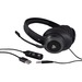 V7 Premium Over-Ear Stereo Headset with Boom Mic - Stereo - USB, Mini-phone (3.5mm) - Wired - 32 Ohm - 20 Hz - 20 kHz - Over-the-head - Binaural - Circumaural - 4.92 ft Cable - Omni-directional, Noise Cancelling, Condenser Microphone - Noise Canceling - G